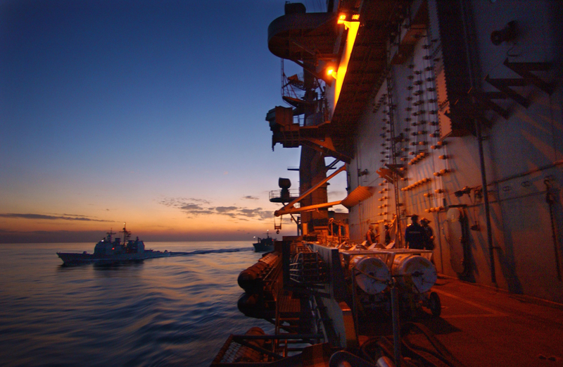 Illustration for article titled OEF: The Navy Strikes Back in the Days After 9/11
